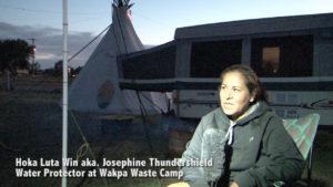 Josephine Thunderschild, Camp Wakpa Waste